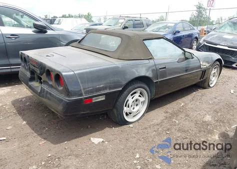 1990 Chevrolet Corvette из США, поврежденный, VIN 1G1YY3385L5104045